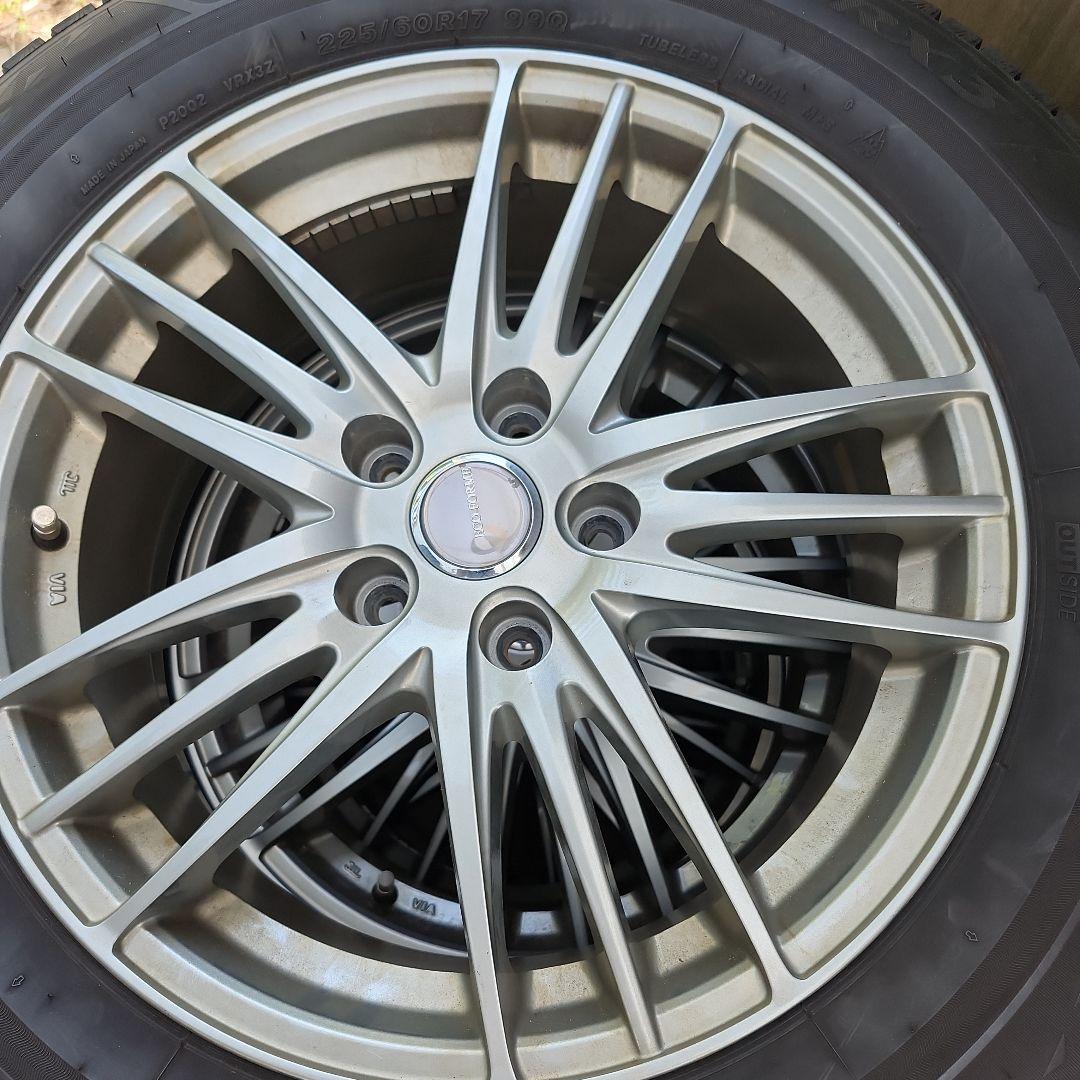 225/60R 17　2024年製造品　アルファード　美品　エコフォルム