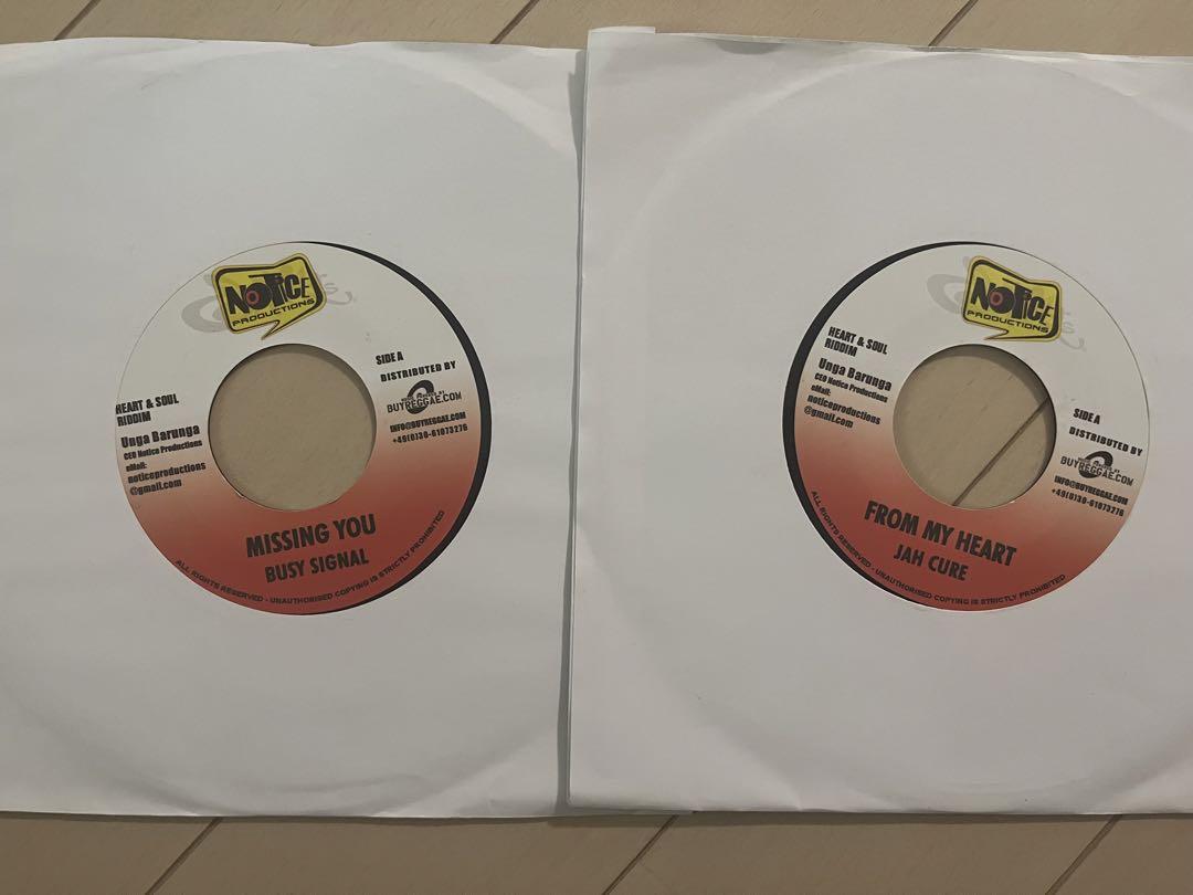 Heart & Soul Riddim 2枚セット　レゲエ　レコード　183