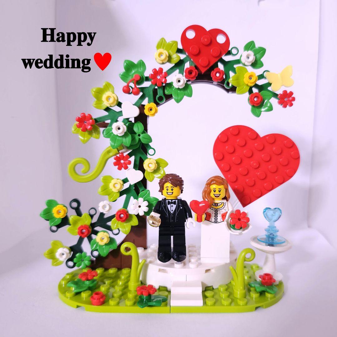 レゴ ♡ 結婚 ウェディング 結婚証明書 ウェルカムスペース 88