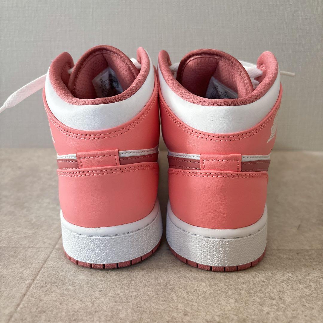 ナイキ エア ジョーダン 1 ミッド GS バレンタインデー 24cm ナイキ エア ジョーダン 1 ミッド GS バレンタインデー 24cm