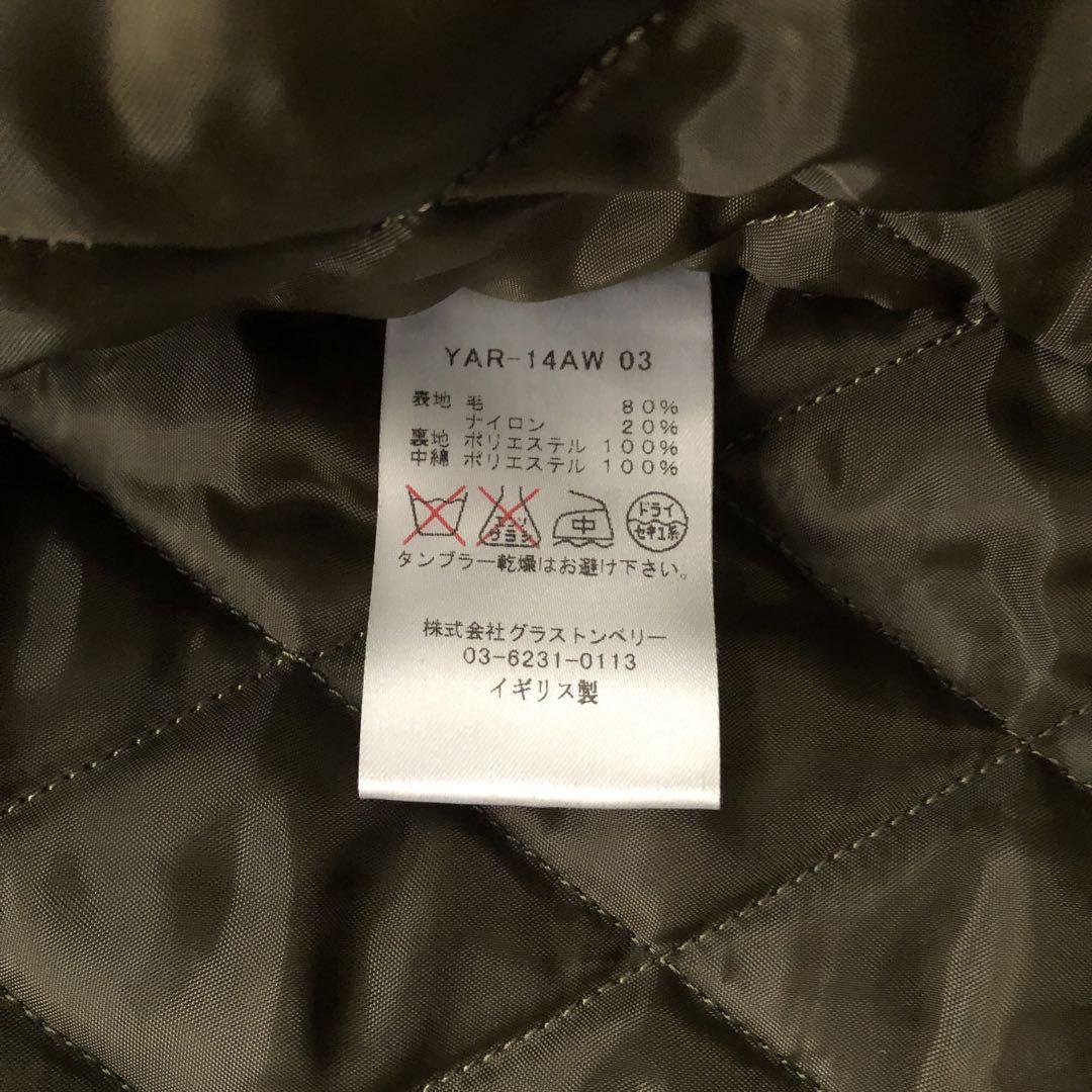 黒【yarmo】ヤーモ size40 ドンキーコート メルトン ジャケット