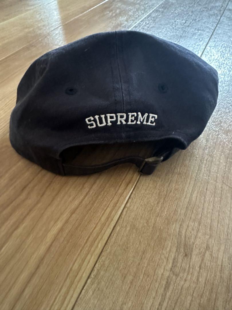 Supreme 黒 キャップ レア