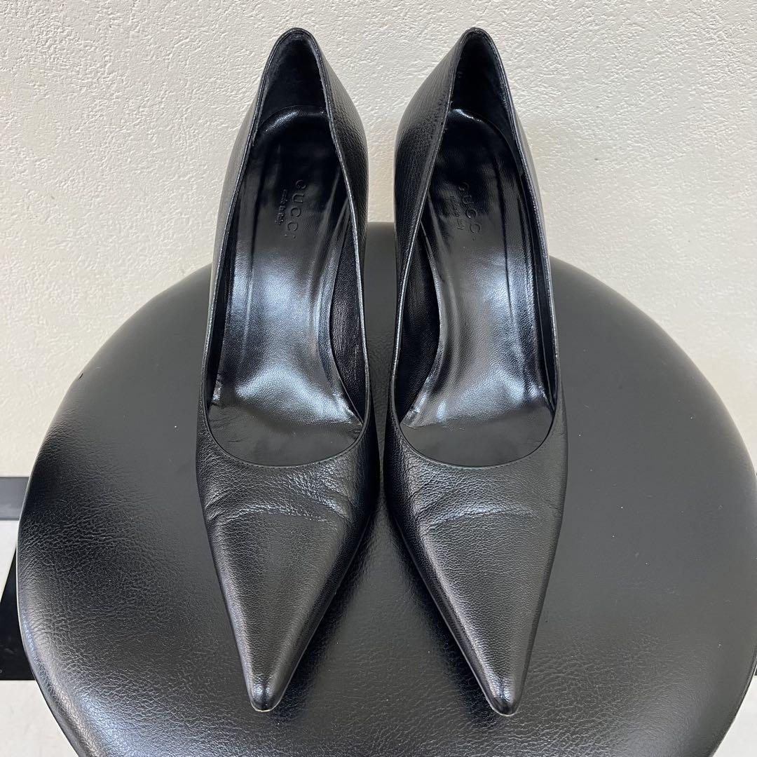 美品 GUCCI ハイヒール 24cm グッチ ピンヒール