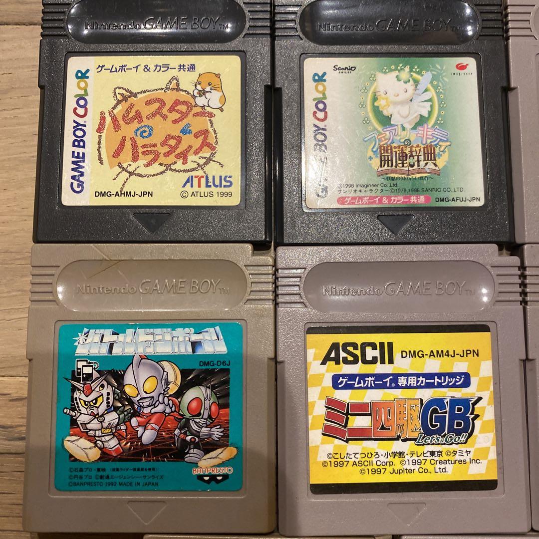 も*ん様 ゲームボーイソフト カセット 11本 動作未確認 - メルカリ