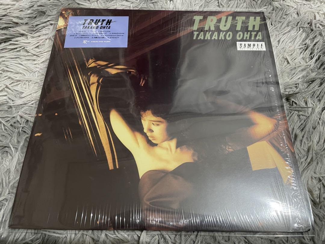 太田貴子 TRUTH トゥルース 見本盤LP