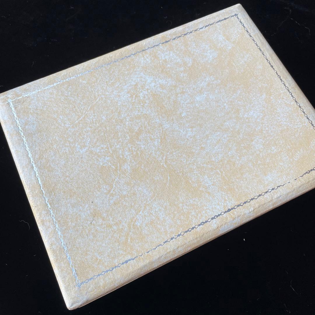 大切な大切な新品未使用 廃盤品 ゴールド仕上げ 薔薇のスプーン 七宝