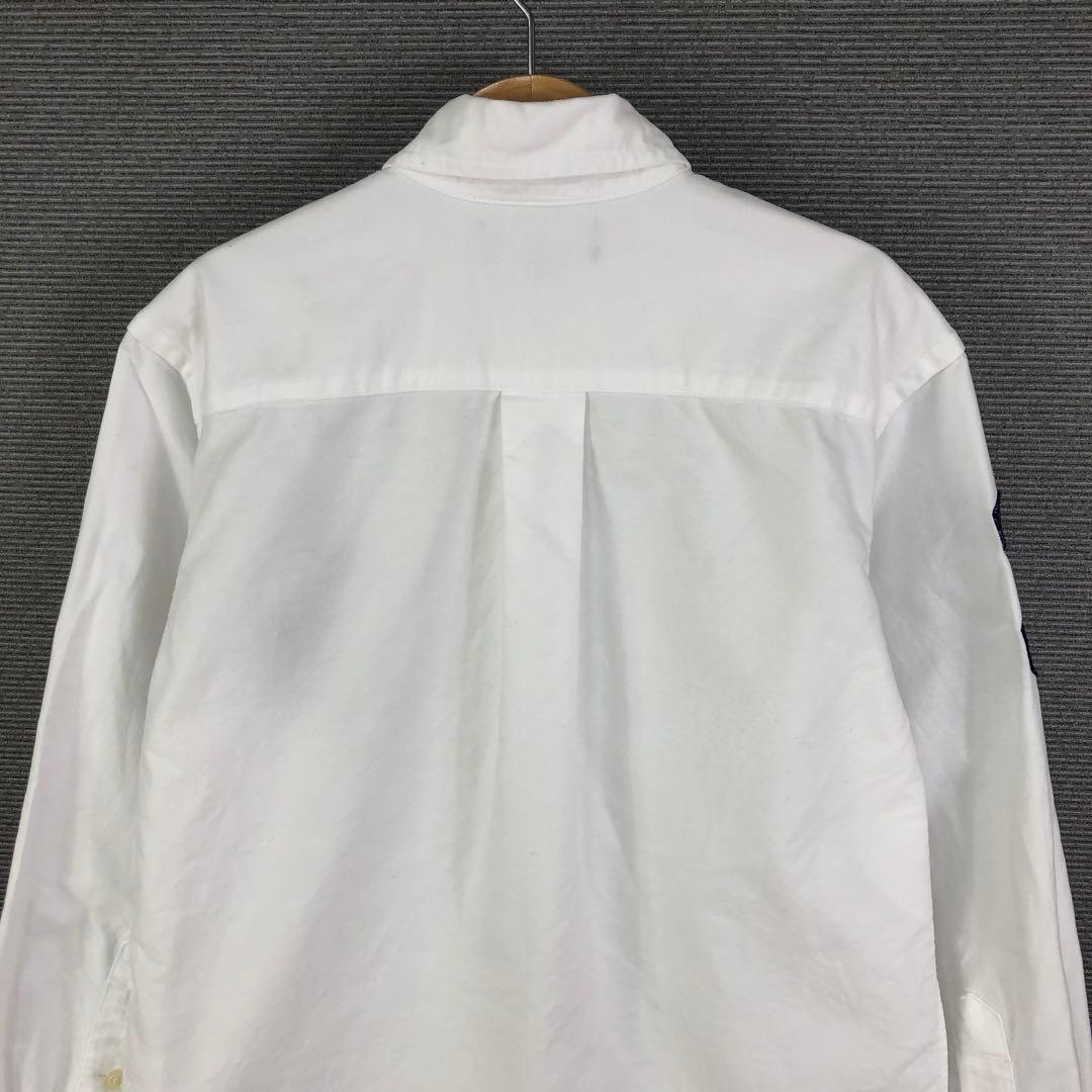 美品 ラルフローレン オックスフォード ビッグポニー BDシャツ ホワイト 美品 ラルフローレン オックスフォード ビッグポニー BDシャツ