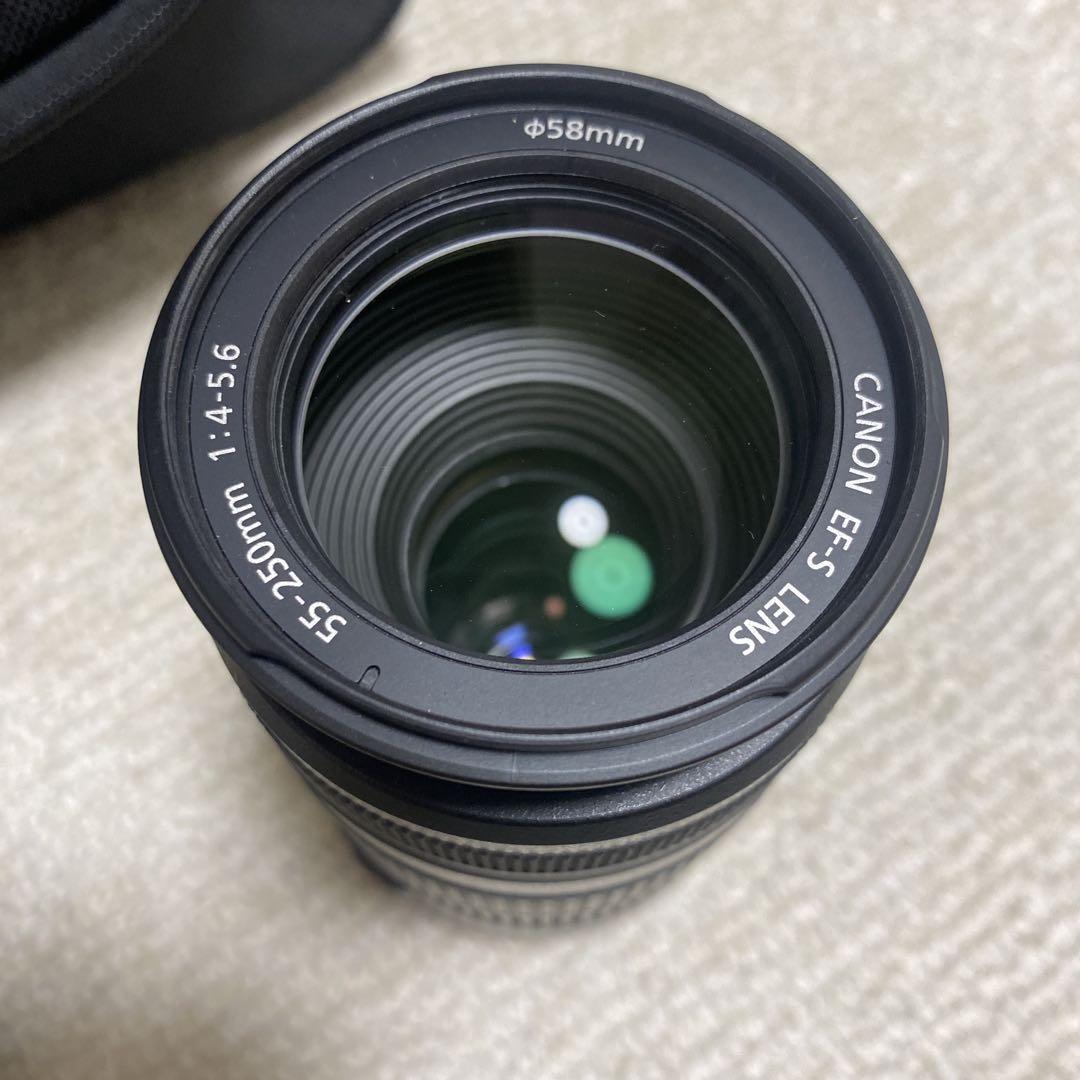 Canon EFS 55-250mm レンズ