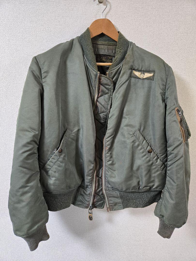 50s MA-1 初期型 MIL-J-8279B 美品 L - メルカリ