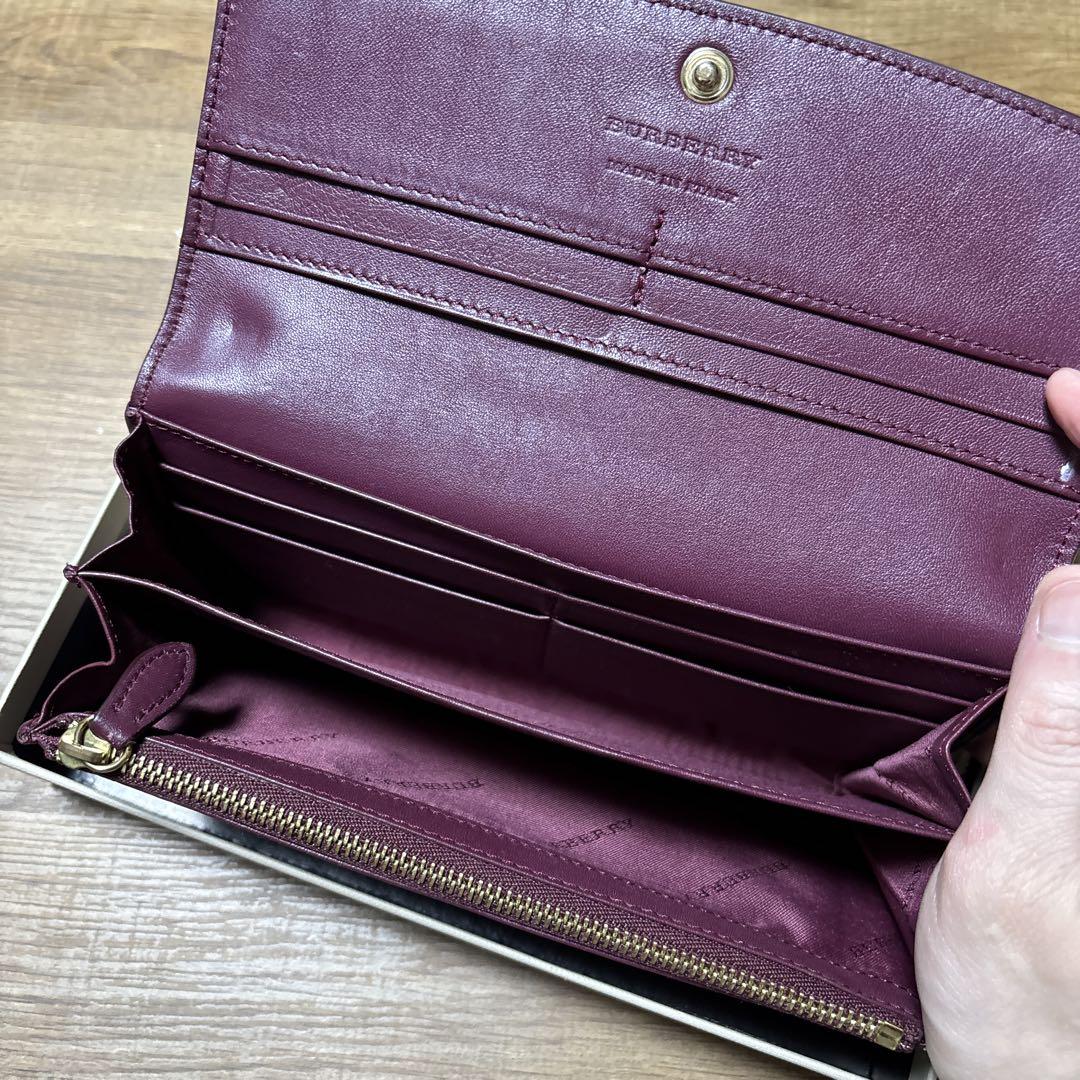 Burberry(バーバリー) チェック 長財布 正規品