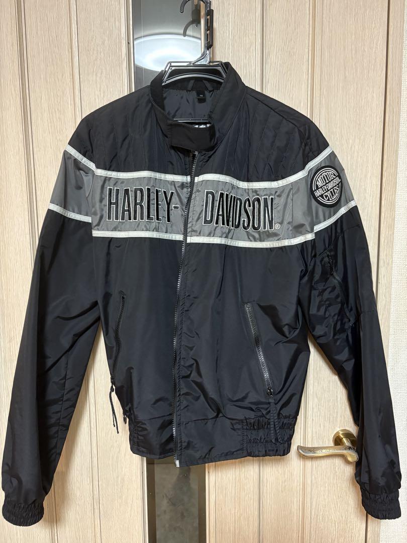 断捨離 Harley-Davidson ブラック ナイロン ジャケット 断捨離様 専用 Harley-Davidson ブラック ナイロン ジャケット