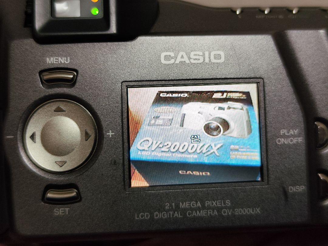CASIO QV-2000UX 箱付き デジタルカメラ レトロデジカメ - メルカリ