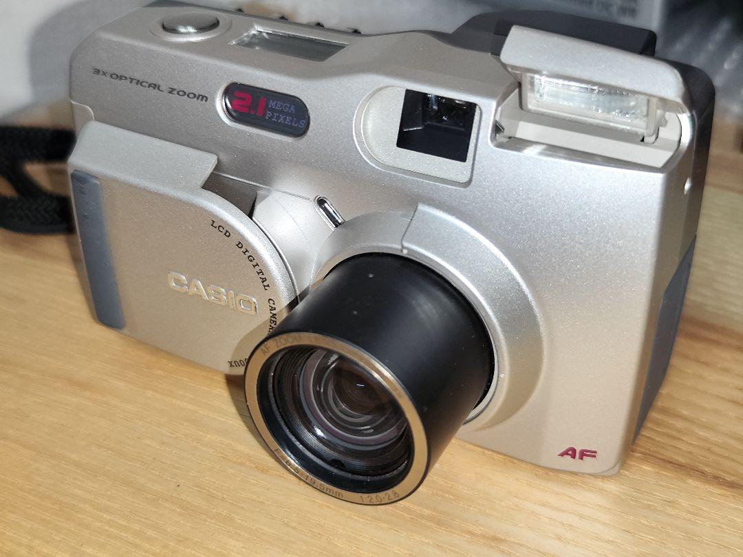 CASIO QV-2000UX 箱付き デジタルカメラ　レトロデジカメ CASIO QV-2000UX 箱付き デジタルカメラ レトロデジカメ - メルカリ