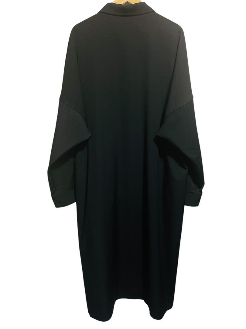 yohji yamamoto pour homme ウールギャバジンロングシャツ