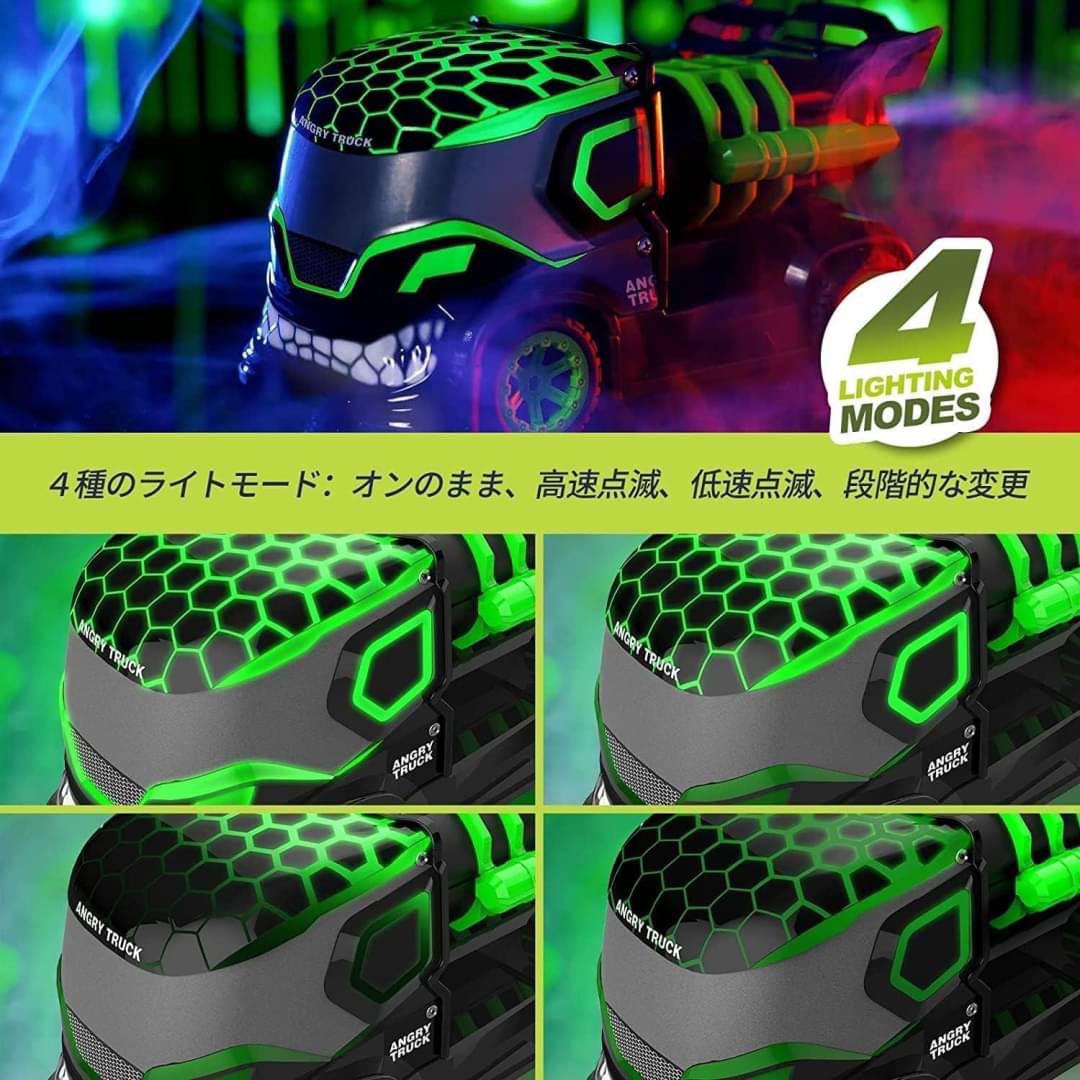 カッコイイかつユニークなラジコントラック！水蒸気噴射付き！新品未使用！