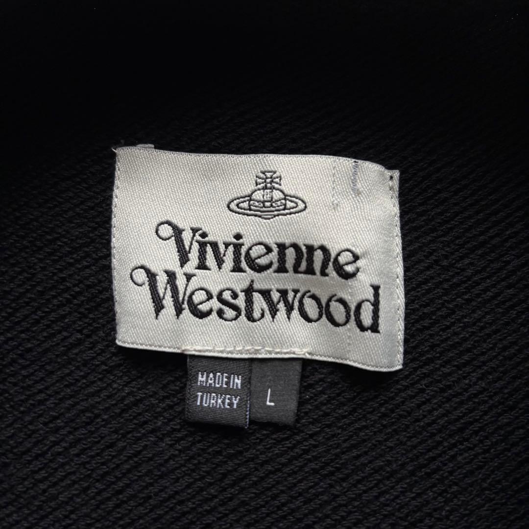 ヴィヴィアン・ウエストウッド スウェットトレーナー 刺繡ロゴ Lサイズ
