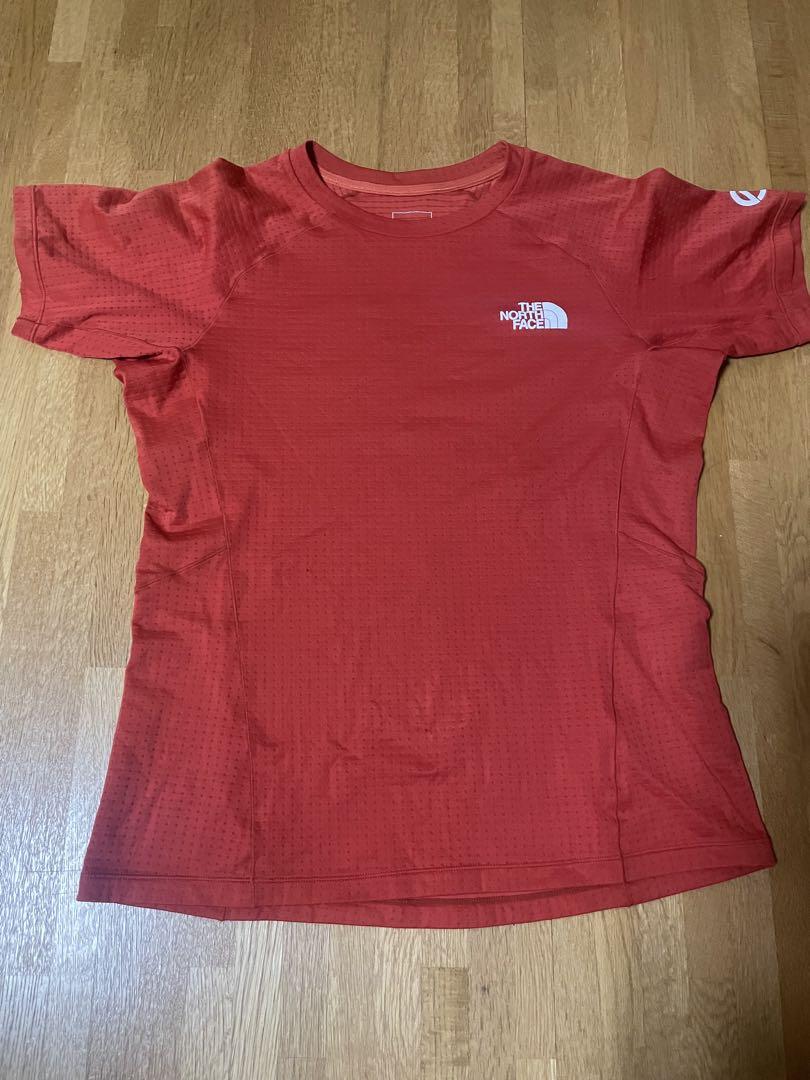 The North Face レッド ドライドットTシャツ