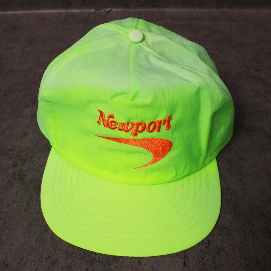 Newport ニューポート スナップバックナイロンキャップ イエロー