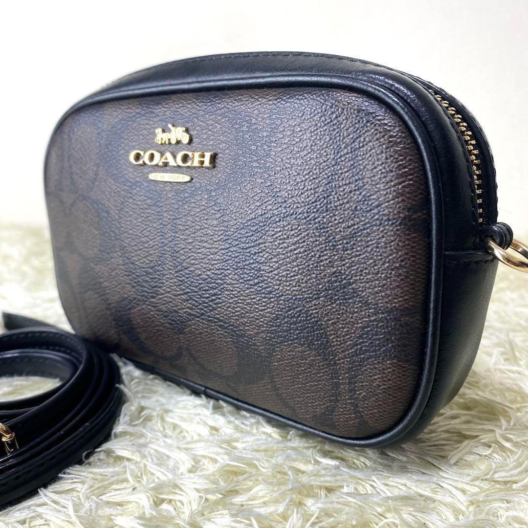 コーチ COACH ショルダーバッグ 2way ボディバッグ ロゴ金具