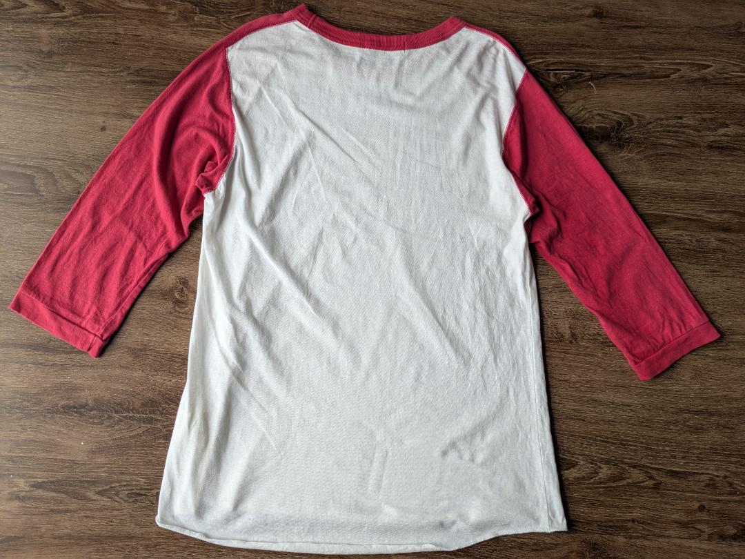 アンダーカバー 2005SS ラグラン7分袖 ベースボールTシャツ but2期