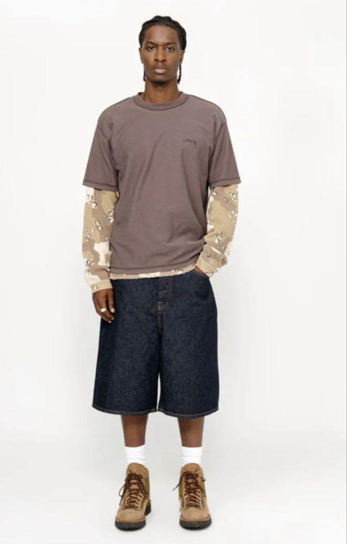 stussy BIG OL' SHORT DENIM 32 バギーショーツ Big Ol' Short Denim – Rinsed Indigo | Bottoms | Stüssy