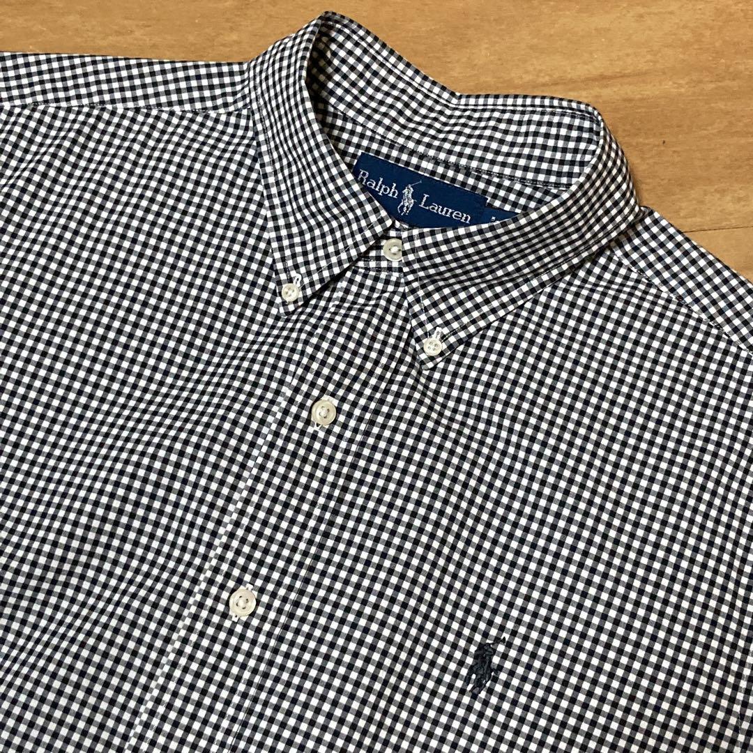 ラルフローレン　オーバーサイズ　チェックシャツ