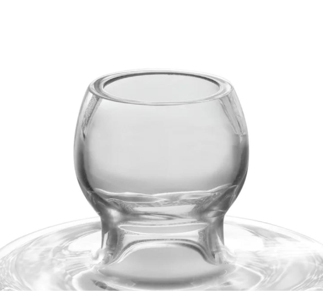 マリメッコ フラワーベース 67642-100 クリア H10.4cm 花瓶花器