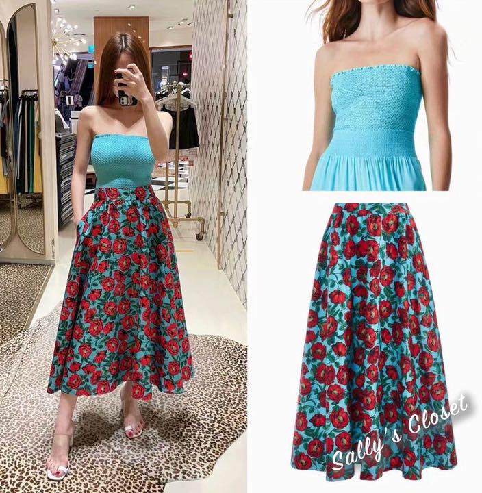 人気在庫 ❣️22新作 花柄ロングスカート 新品♡ 337 JfSej-m93761857565 ♡Alice Olivia 安い定番