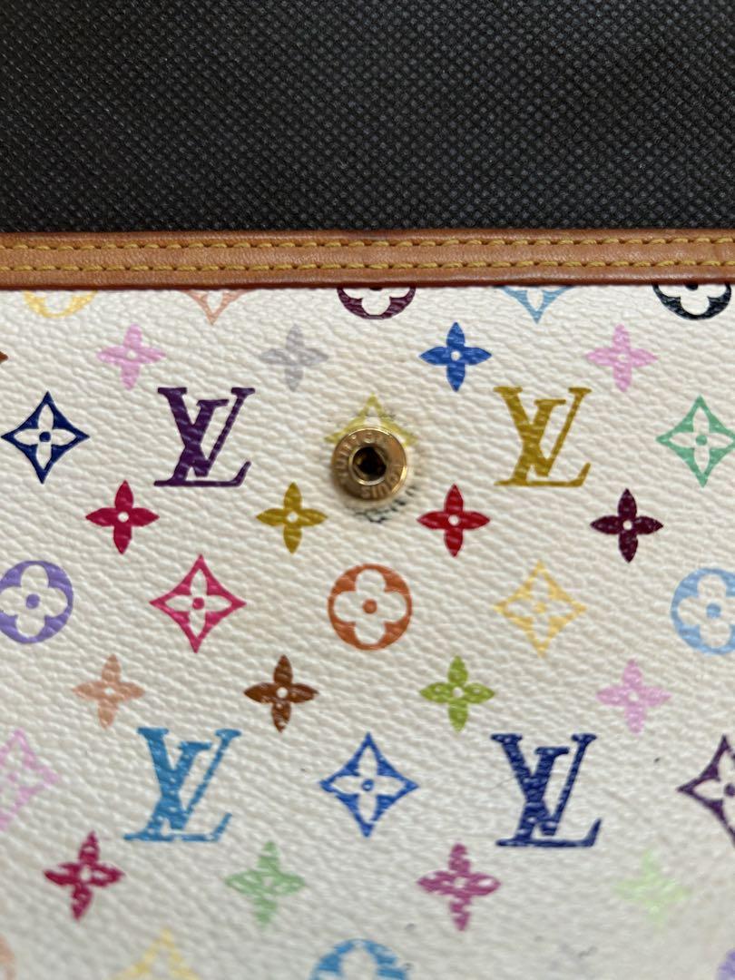 Louis Vuitton マルチカラー 三つ折り財布