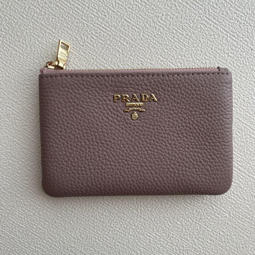 PRADA パープル コインケース