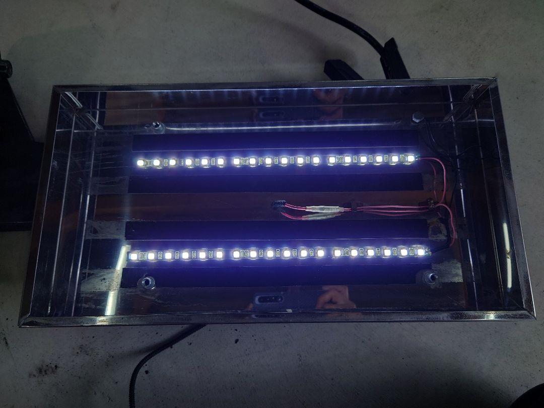 【送料無料】大型ナンバーアンドン LED付 従来型 看板灯 デコトラ