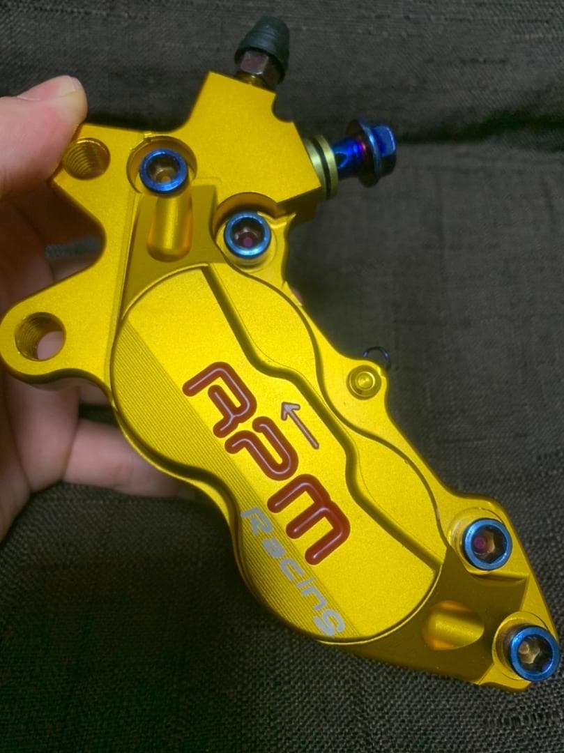 左金】 台湾 RPM 40mm 4POT ブレーキキャリパー | yachaqs.com