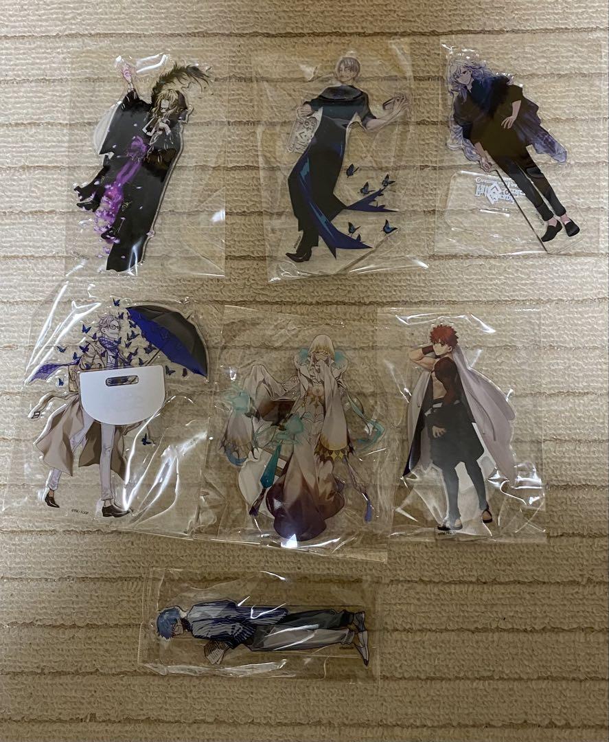 Fate FGOピックアップアクリルスタンド モリアーティグレとカラー7点セット