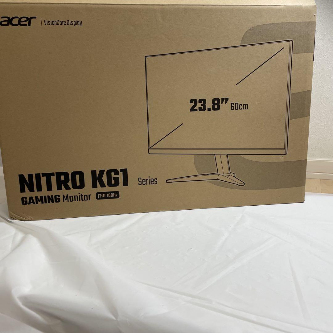 Acer ゲーミングモニターNitro KG241YHbmiix 23.8インチ