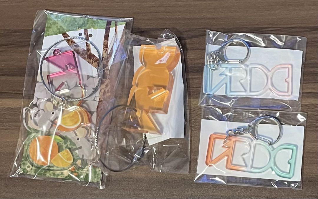 キーホルダー4個セット フレデリック