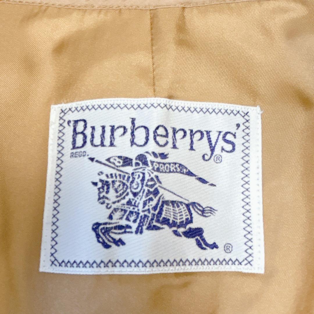 Burberrys ロングトレンチコート ウールライナ ベルト付き ダブル 9