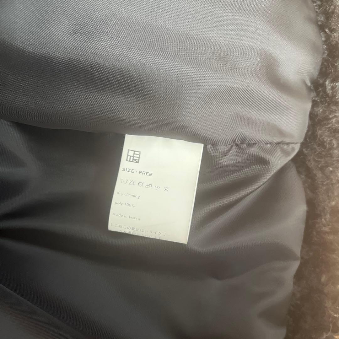 OHOTORO Lather Fur Jacket Black OHOTORO Lather Fur Jacket Black