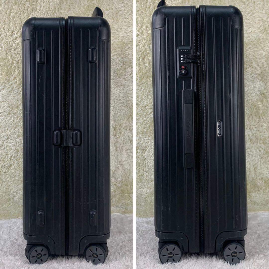 大人気✨RIMOWA SALSA 87L 4輪 TSAロック マットブラック