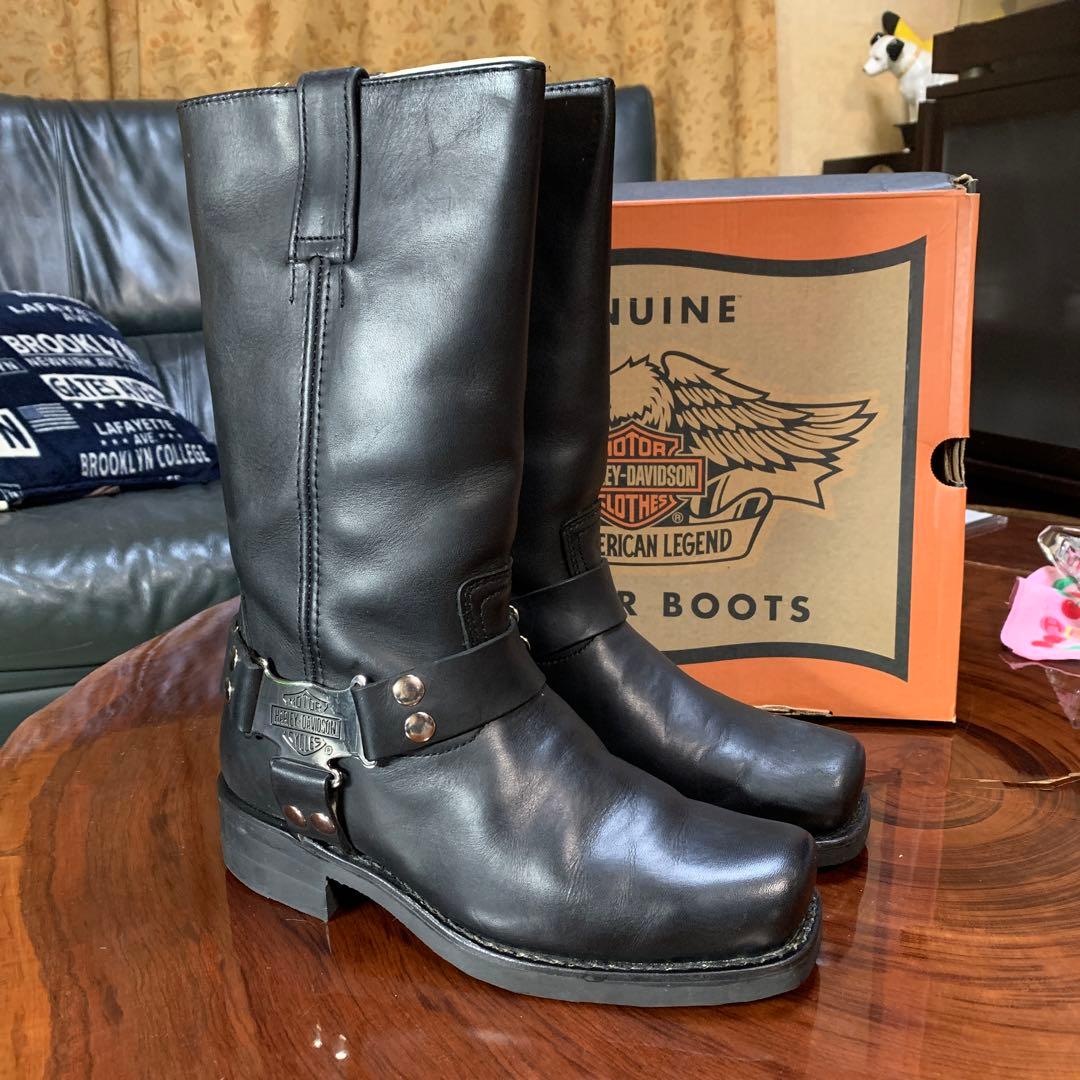 超人気新品 ハーレーダビットソン リングブーツ ブーツ