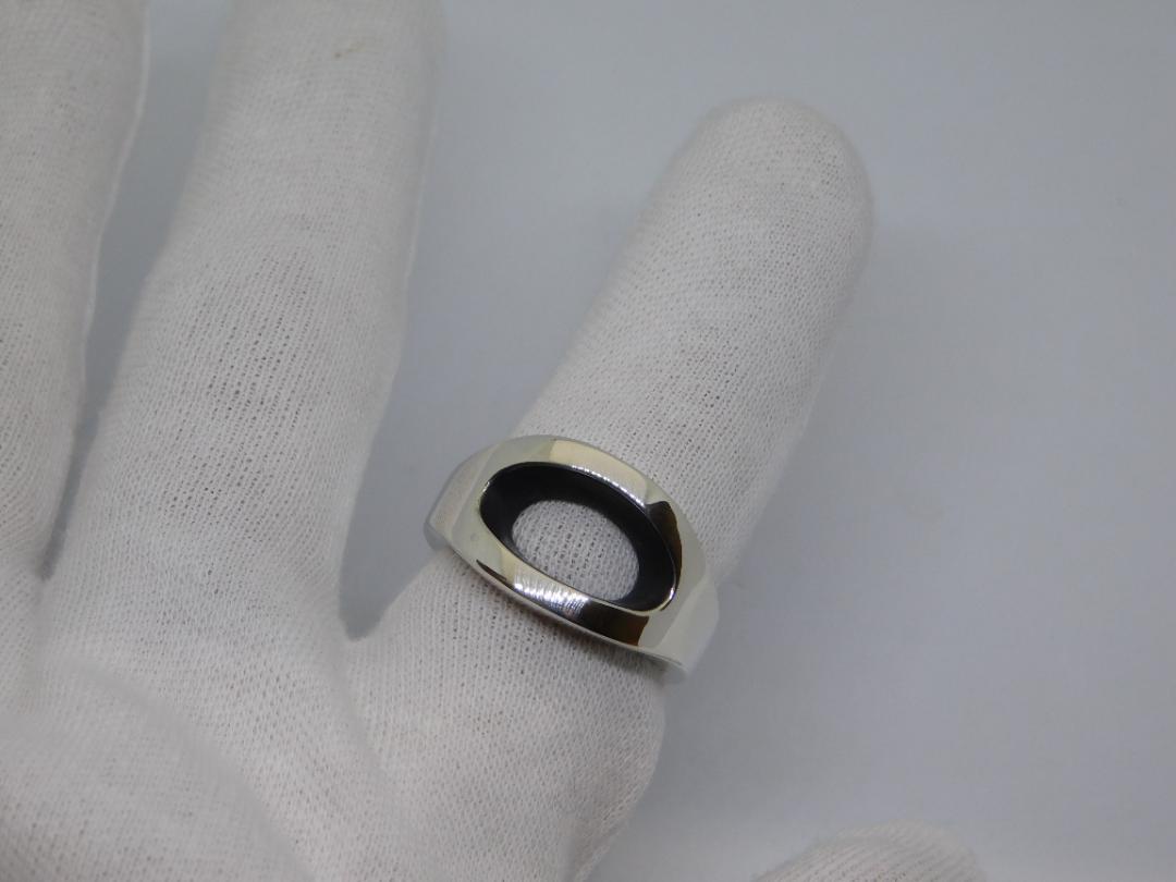 ブランド品 通販サイト ドクターモンロー 新品 13号 オーバルホール 指輪 メカニカル リング アクセサリー