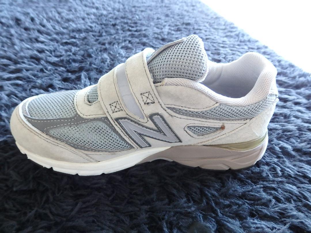 ニューバランス990　キッズ　20.5　990v4　KV990GLP　美品