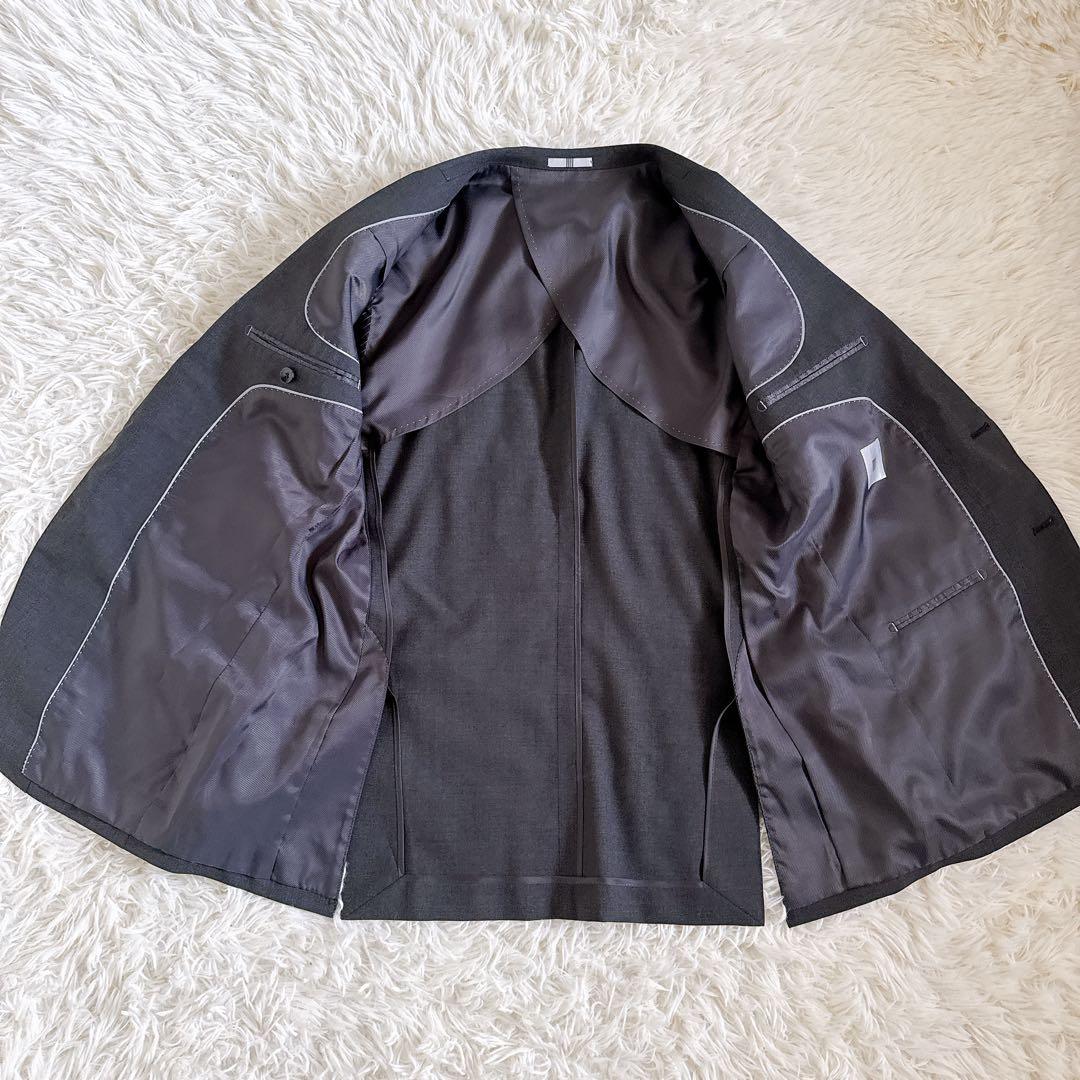 美品✨SUIT SELECT 2釦シングルスーツ 1タックパンツ ウォッシャブル 美品✨SUIT SELECT 2釦シングルスーツ 1タックパンツ ウォッシャブル