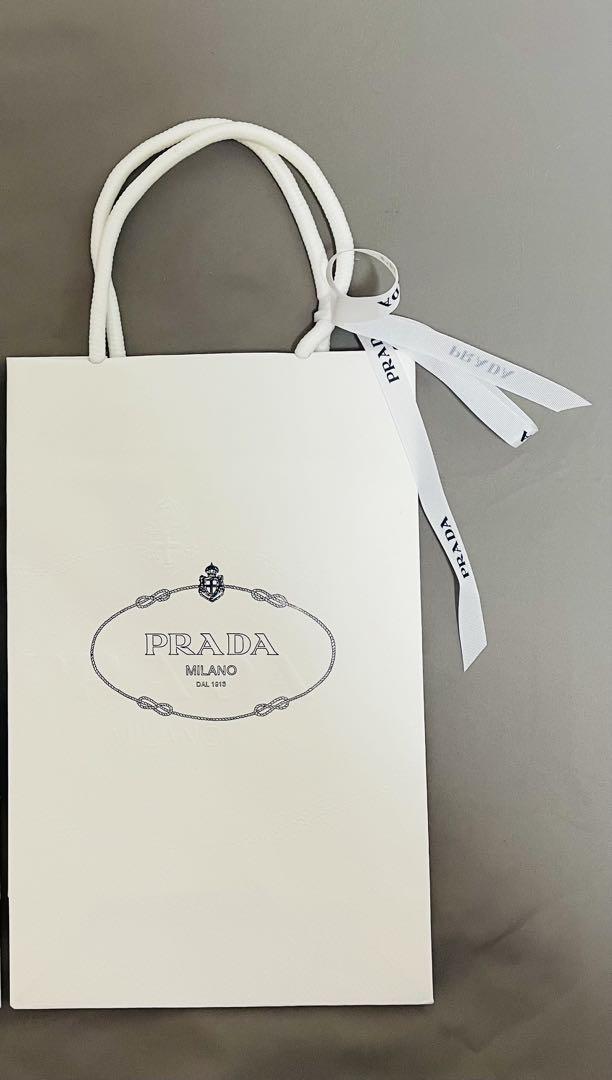 PRADA ショッパー リボン付き 2枚セット - メルカリ