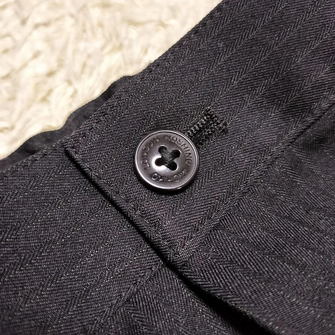 【4点セット】美品✨ セットアップ フォーマルスーツ 銀ボタン 黒 165