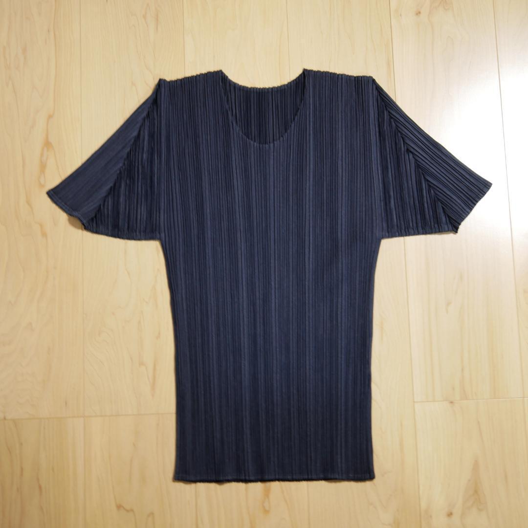 良品 PLEATS PLEASE プリーツプリーズ 3サイズ 黒 トップス | www