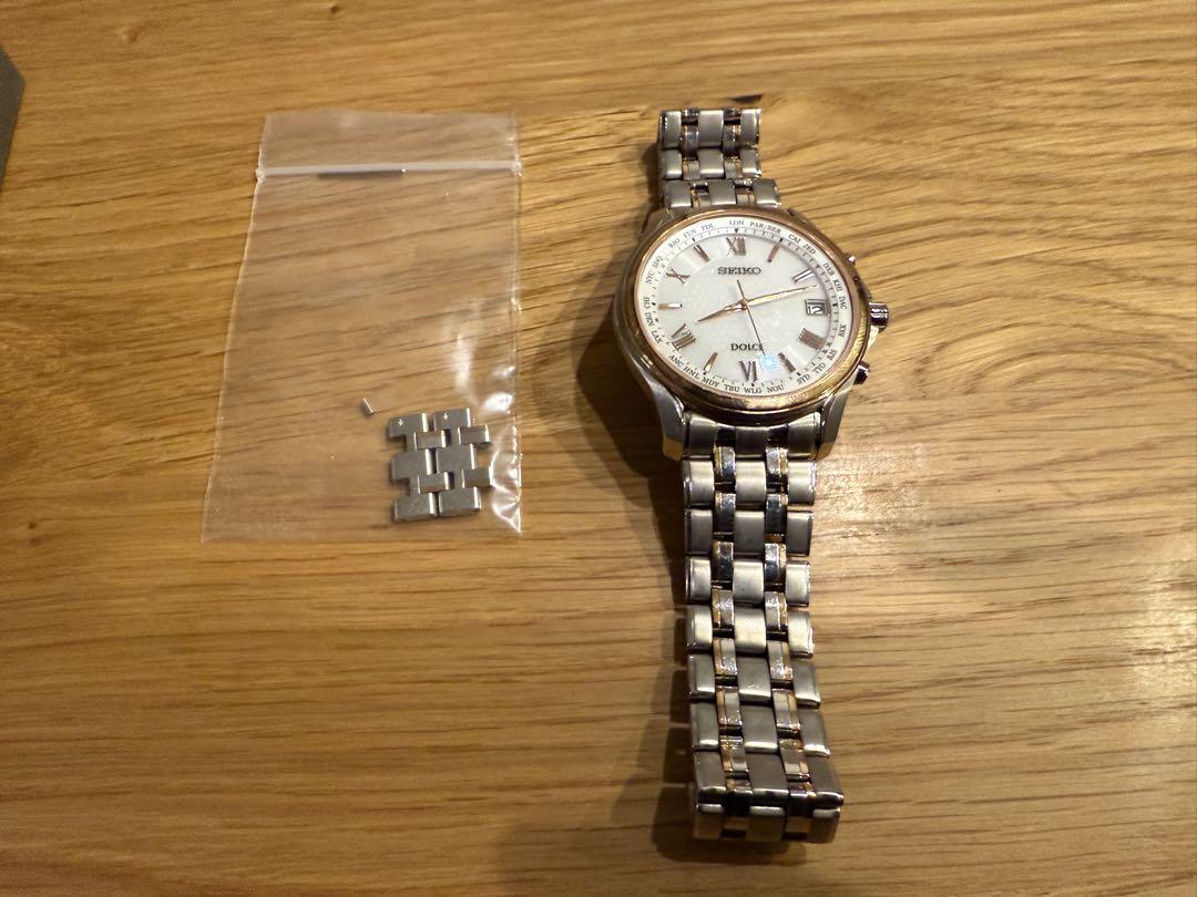 【電波ソーラー】SEIKO DOLCE セイコードルチェ7B27-0AD0
