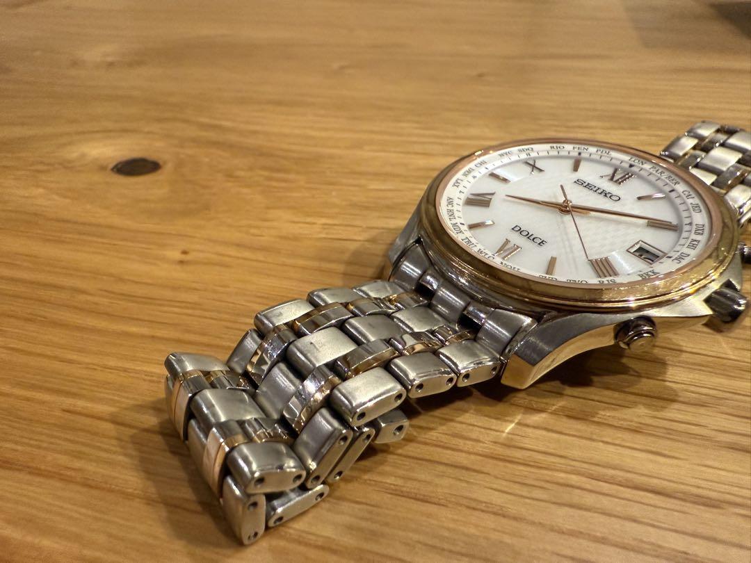 【電波ソーラー】SEIKO DOLCE セイコードルチェ7B27-0AD0