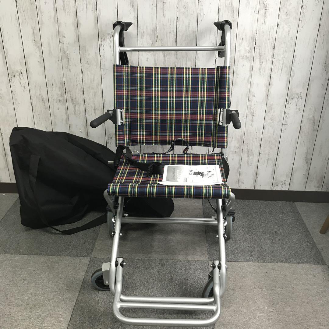 【美品】車椅子 小型、超軽量 ポータブル 高齢者/障害者/子供 D