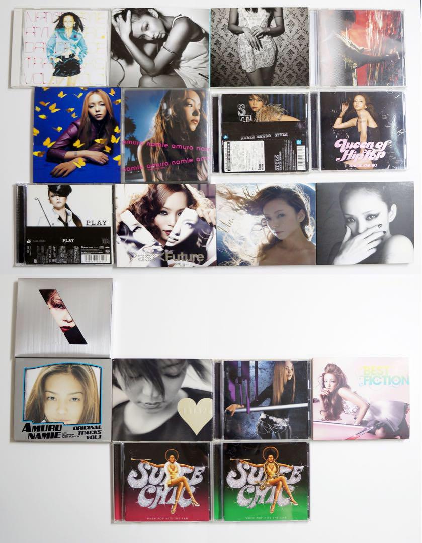 安室奈美恵 オリジナルアルバム SUITE CHIC 計19枚セット　まとめ売り 安室奈美恵 オリジナルアルバム SUITE CHIC 計19枚セット まとめ