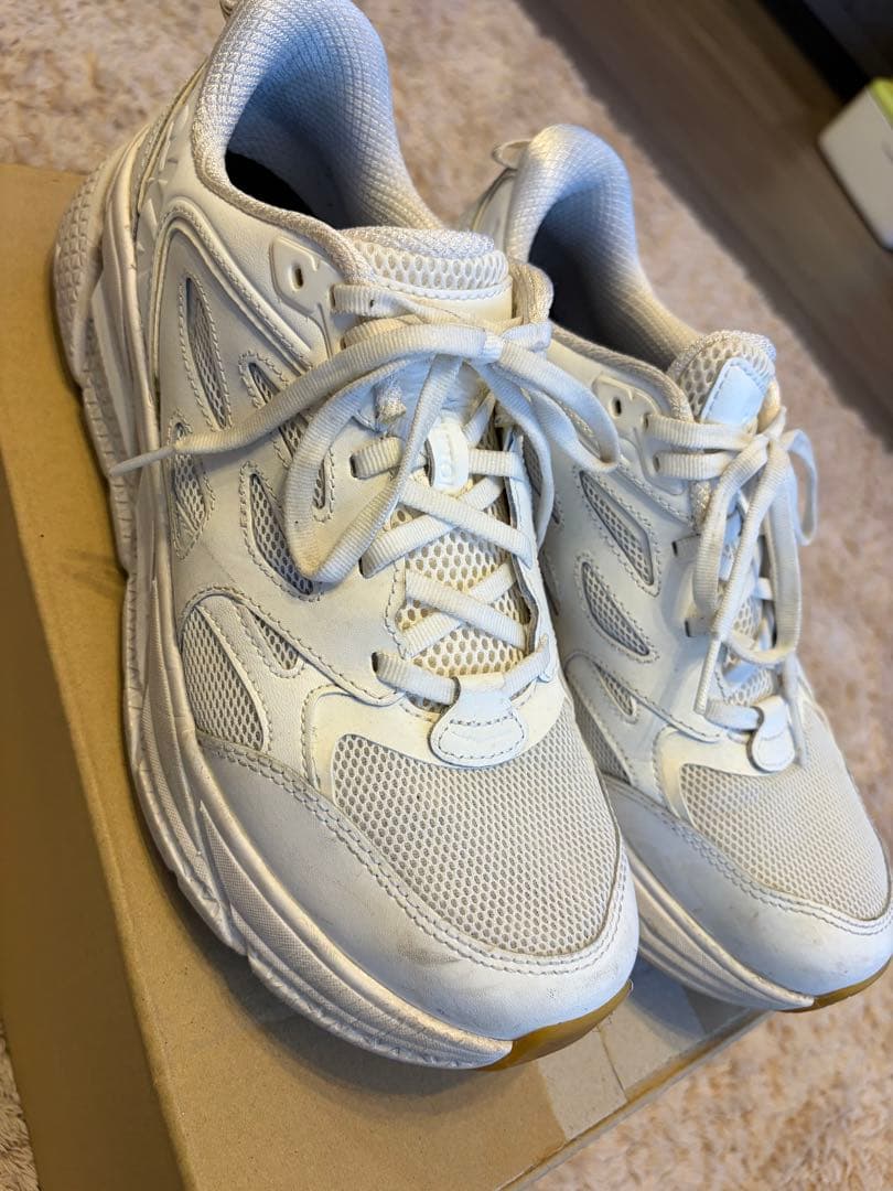 HOKA CLIFTON L ATHLETICS 27cm 白27cm HOKA HOKA ONEONE